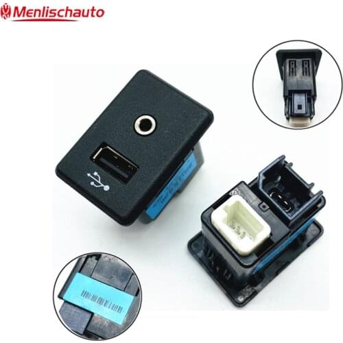 Original USB Socket Port AUX Adapter Connect Radio CD Navi DA Fit For Japan Car