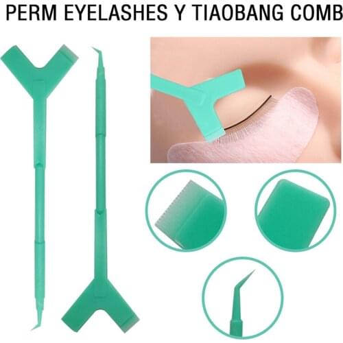3 In1 Eyelash Perming Sticks 5pcs Pick Recycling Lashes Shield Lifting Curlers Eyelash Makeup Accessories Applicator