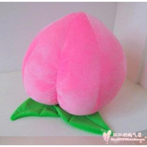 About 35cm pink peach soft plush toy throw pillow,Christmas gift h898