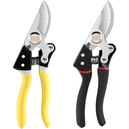 Garden Pruning Shears SK5 Steel Fruit Picking Scissors For Thick Branch Gardening Flower Branch Home Potted Plant Trimming Weed