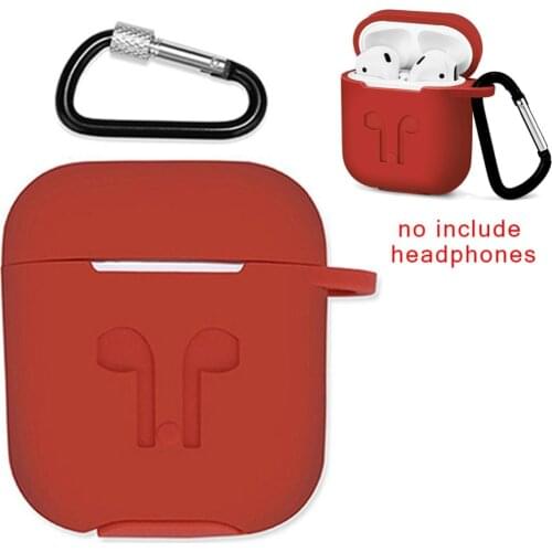 8 Colors Silicone Headset Protective Case For Airpods Protective Sleeve Box Cover For Wireless Bluetooth-compatible Earphones