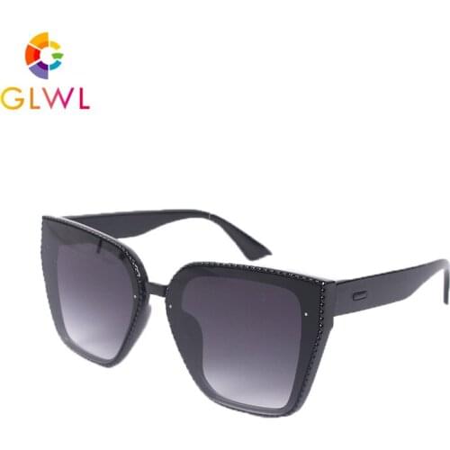 Vintage Sun Glasses Women Gradient Sunglasses 2021 Ladies Luxury Brand Female Square Frame Mirror Fashion Girls Eyeglass Sports