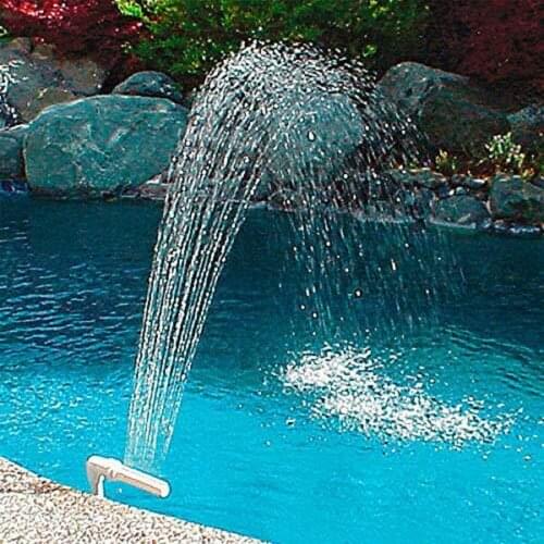 Waterfall Fountain Pipe Kit Water Spay Pools Spa Decorations Fountain-Tube Sprinkler Home Easy Install Swimming Pool Accessories