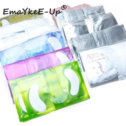 100pair Patch For Eyes Eye Patches Eyelash Extension Gel Eye Pads Eyelash Extension Grafted Eyelash Extension Paper Patches