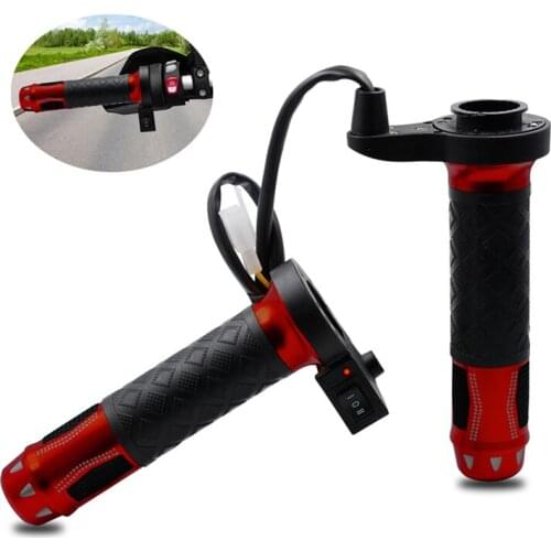 12V Motorcycle Electric Handlebar Scooter Aluminum Alloy Adjustable Temperature Winter Warm Handlebar Moto Modification Parts