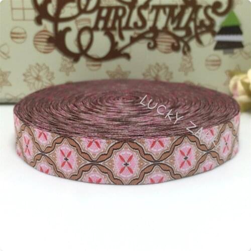 5/8" 16mmX10yards/lot woven Jacquard Ribbon vintage decorative pattern KTZD15070806