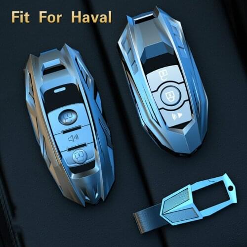 Zinc Alloy Car Remote Key Case Key cover for Great Wall Haval H1 H2 H5 H6 H7 H8 H4 H9 F5 F7 H2S C50 Hoist key chains 2019 2018