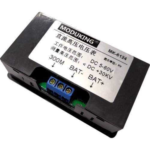 DC30KV50KV DC Digital Display High Voltage Voltmeter High Voltage Tester Electrostatic Generator