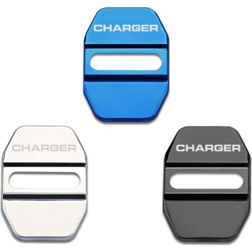 For Dodge charger Car Auto Accessories Door lock cover Emblem Badge Stickers