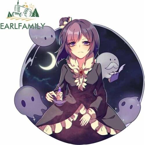 EARLFAMILY 13cm x 12.7cm For Zerochan Anime Decal Creative Car Sticker Refrigerator Decor Occlusion Scratch Car Assessoires