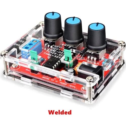 1HZ-1MHZ XR2206 Function Signal Generator DIY Kit Sine/Triangle/Square Output Signal Generator Adjustable Frequency Amplitude