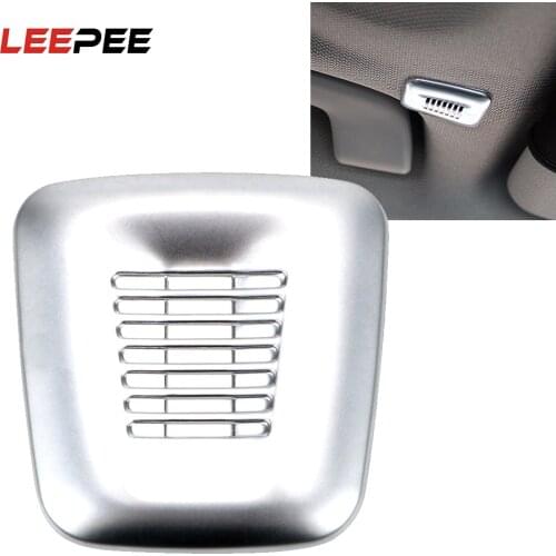 LEEPEE Car Interior Roof Dome Microphone Cover Trim Styling Mouldings For BMW F30 F32 F07 F10 F15 F12 F25 X3 X5 3 4 5 6 Series