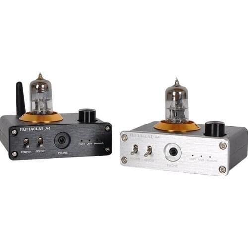 New A4 Mini Vacuum Tube DecoderHiFi 6N3 Tube Bluetooth 5.0 Lossless Decoding APTX Audio Receive Adapter for PCHiFi Headphone