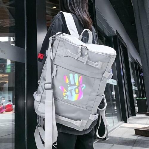 2021 New Shoulder Travel Backpack MenS And WomenS Fashion Trend Large-Capacity Student School Bag Leisure Computer Bag