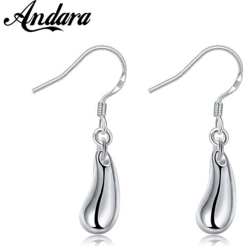 New Jewelry 925 Sterling Silver Earrings Drop Earrings Ladies Fashion Jewelry Drop Earrings