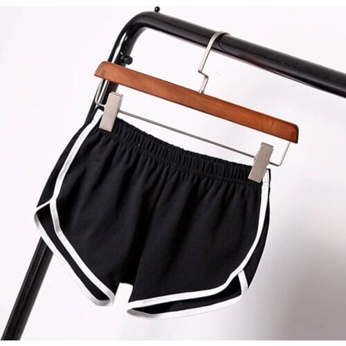 Women Sports Shorts Short Pants Gym Workout Stretch Waist Casual Running Jogging Fashion Candy Color Fitness Shorts Large Size