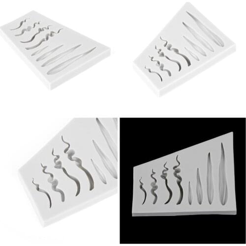 DIY Silicone Cake Mold Custom Baking Tool Doll Hair Mould 3D Baby Face Fondant Mold Cake Decoration Tools Chocolate Mold