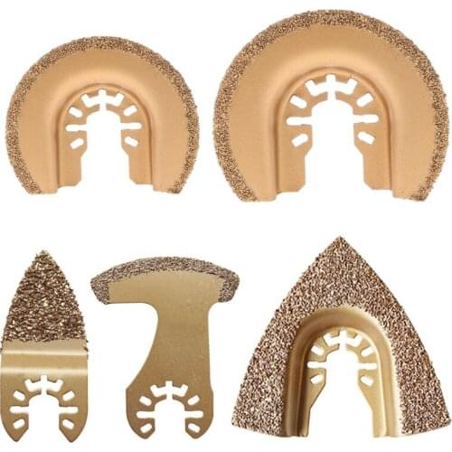 Carbide Saw Blade Triangle Rasp Oscillating Saw Blade Tile Ceramics Cutting Tool Power Tool Accessories