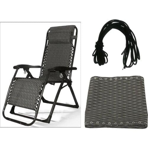 Universal recliner Replacement Fabric Cloth Breathable Sling Chair Replacement Cloth With Straps(Not Including Chair))