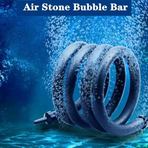 30cm-120cm Length Air Bubble Aerator Aquarium Fish Tank Pump Hydroponic Oxygen Diffuser Tube