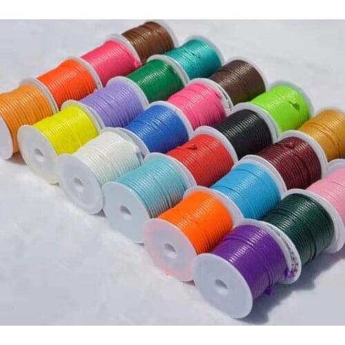 1 Roll 1.5/1/2 mm Wax Rope Braided Bracelet Necklace Handmade Diy Jewelry Accessories Chinese Knot Lace Rope Material Wax Thread
