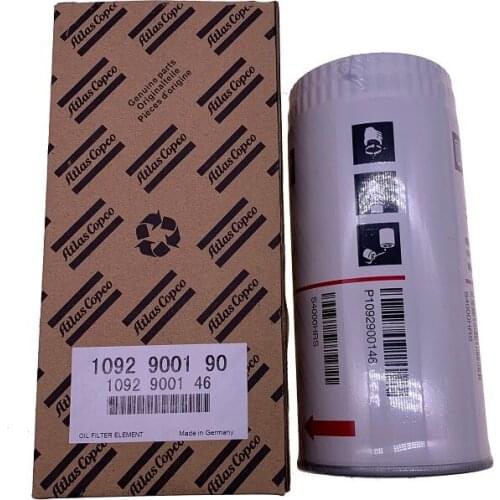 Free shipping 4pcs/lot 1092900190=1092900146 oil filter element fuel coolant filter for air compressor
