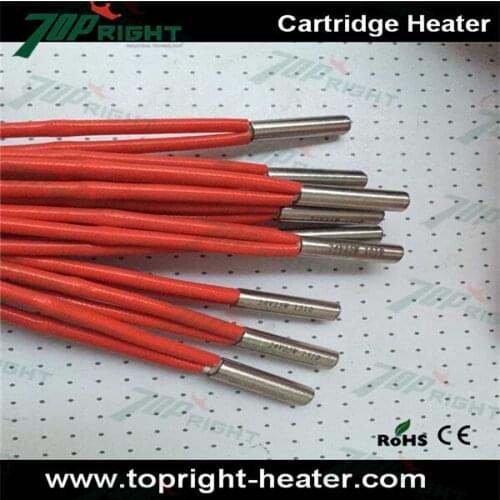 100pcs/lot Cartridge Heater Reprap 24V 25W Ceramic for 6*20 Prusa Mendel