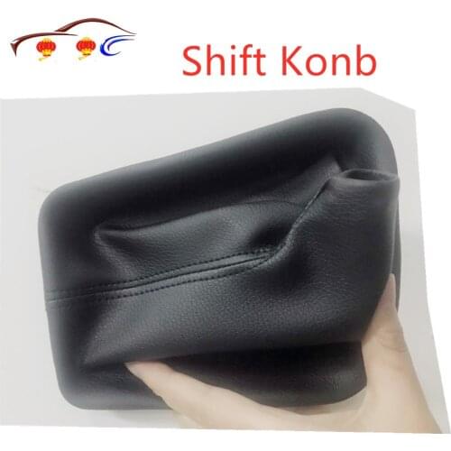 1x PU Gear Stick Shift Konb Gaiter Boot Cover For BMW E30 E34 E36 E46 Z3 X5 New