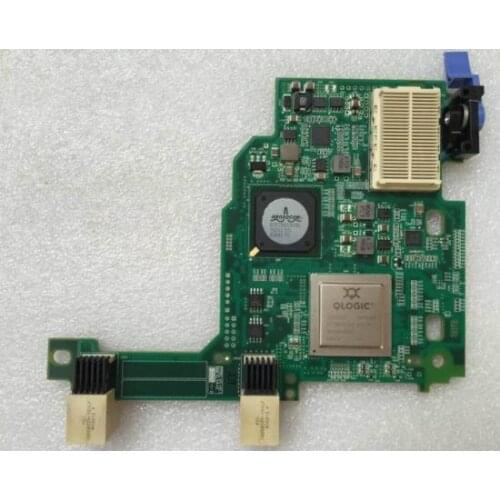 44X1942 44X1940 44X1943 8271 HS22 HS22V QMI3572 Dual-port Mezzanine Adapter 8GbE FC LC SR HBA PCIe Controller Card