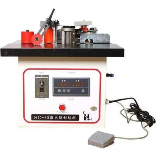 Automatic strip break edge banding Machine wood pvc cut itseld woodworking edge bander