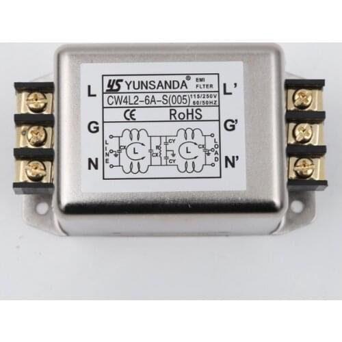 Power Filter AC/DC CW4L2-10A-S(005) Terminal Type Single-phase 220V