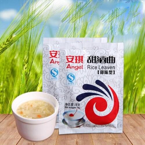 Hot 5 Bags Sweet Rice Wine Fermentation Starter Leaven Dry Home Powder Koji Yeast Making Sweet New 2021 Supplies Active Kit E4N4