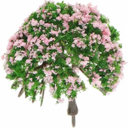 Mini Tree Fairy Garden Decorations Miniatures Micro Landscape Bonsai Figurine Garden Terrarium Accessories Resin Crafts
