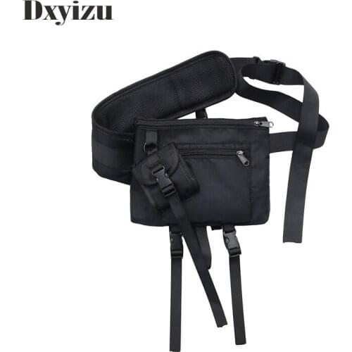 Fashion New Mens and Womens Nylon Belt Waist Waist Bag Mobile Phone Bag Waist Bag Multifunctional Casual Messenger Shoulder