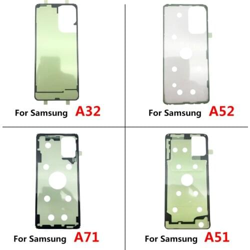 10pcs Housing Rear Back Glass CoverGlue Sticker Tape For Samsung A30 A50 A60 A70 A20S A21S A30S A41 A51 A71 A32 A52 A72 atacado