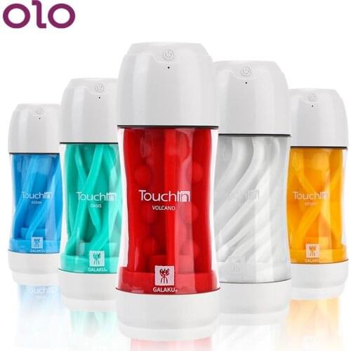 New Innovation Soft Real Feel Masturbator 20 Frequency Vibration Vacuum Sucking Powerful Vibration Male Masturbation Cup