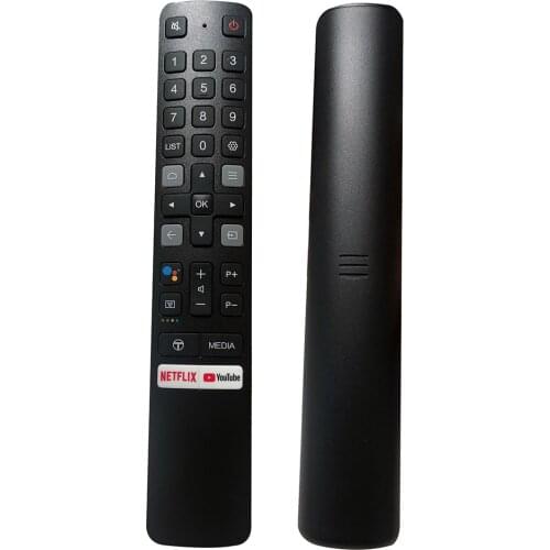 New Original RC901V FMR1 For TCL Android 4K LED Smart TV Bluetooth Voice Remote Control RF w/ Netflix Youtube Apps