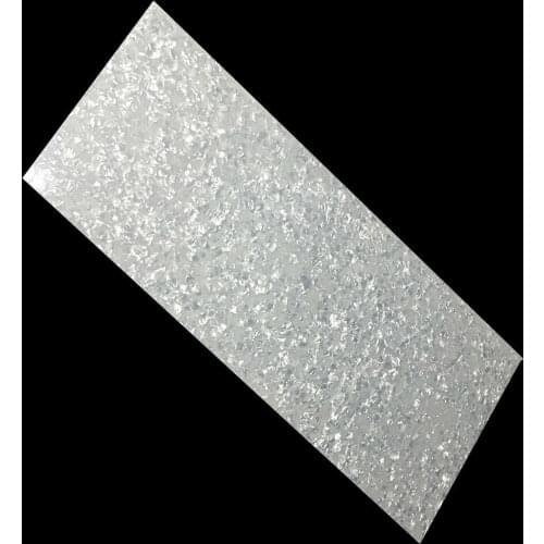 9x46'' Drum Wrap White Pearl Celluloid Sheet For 9x13 8X12 8X10 Tom-Tom Drum