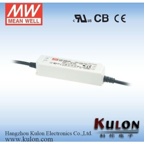 Original Meanwell LPF-25D-24 25.2W 1.05A 24V 3 in1 dimming led Power Supply waterproof IP67 with PFC for LED lighting