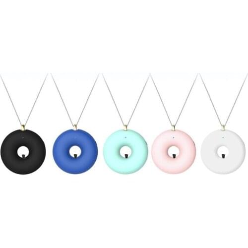 Personal Air Purifier Portable USB Ioniser Air Fresher Cleaner Ionizer Necklace Negative Ion for Adults Kids