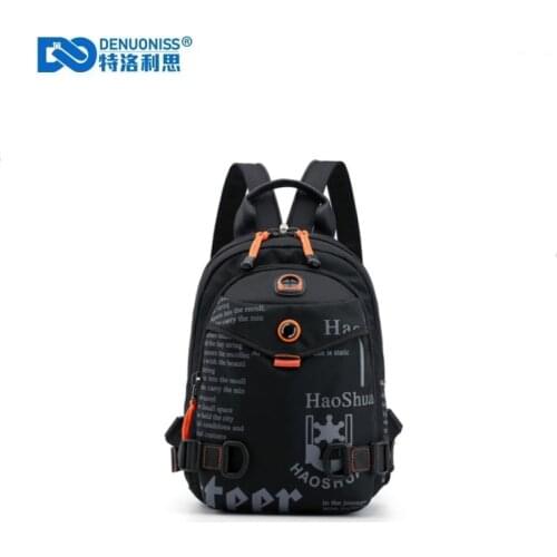 New Designer Fashion Men Backpack Mini Soft Touch Multi-Function Small Backpack Male Shoulder Bag Men Purse