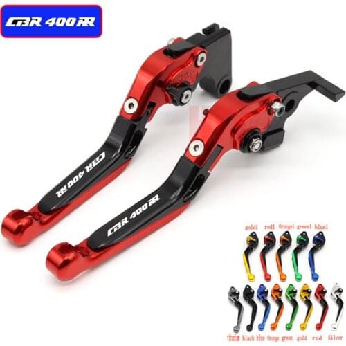 CNC Motorcycle Foldable Extending Brake Clutch Levers And Moto 170mm Lever For Honda CBR 400RR CBR400RR 1990-1994 CBR400 RR