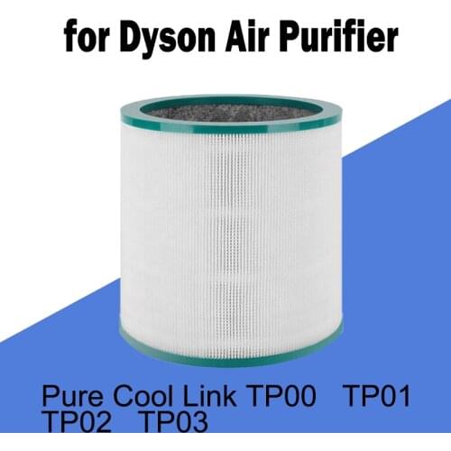 Filter Replacements for Dyson TP01, TP02, TP03, BP01 Desk Purifiers Pure Hot Cool Link Air Purifier HEPA Filter