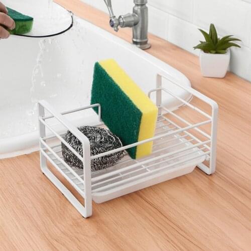 Drain Storage Rack Home Kitchen Drain Holder Sink Organizer Holder for Sponge Free Kitchen Accessories Gadget Bathroom Tools