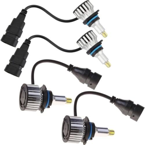 2020 New H1/H7/H8 H9 H11/9005/9006 LED Car Headlights Bulbs 24LED 120W Bulbs 6500K 360 Degree Illumination Car Headlight