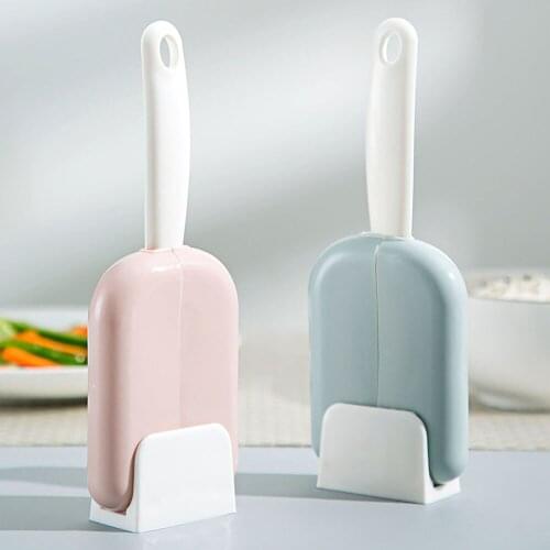 Can stand rice spoon automatically open and close dust cover set rice spoon collection rack household large do not touch