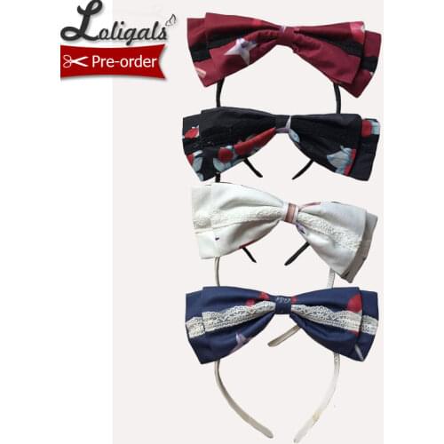 The Little Devil ~ Sweet Lolita Hair Clip / Hairband by Magic Tea Party