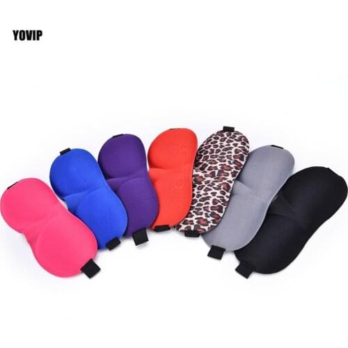 1PC New Pure Silk Sleep Eye Mask Padded Shade Cover Travel Relax Aid Professional Factory price Drop Shipping
