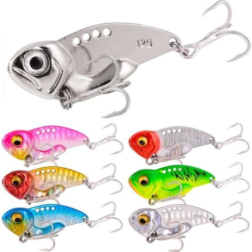 1 Pcs Spinner Cicada Metal Vib Blade Lure Sinking Baits Artificial Bait Spoon Lures For Winter Bass Pike Fishing Tackle