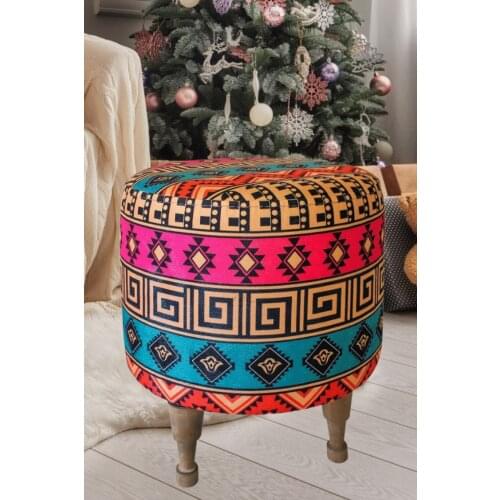 Wood Lathe Foot Plump Puff coffee tables table basse furniture living room table